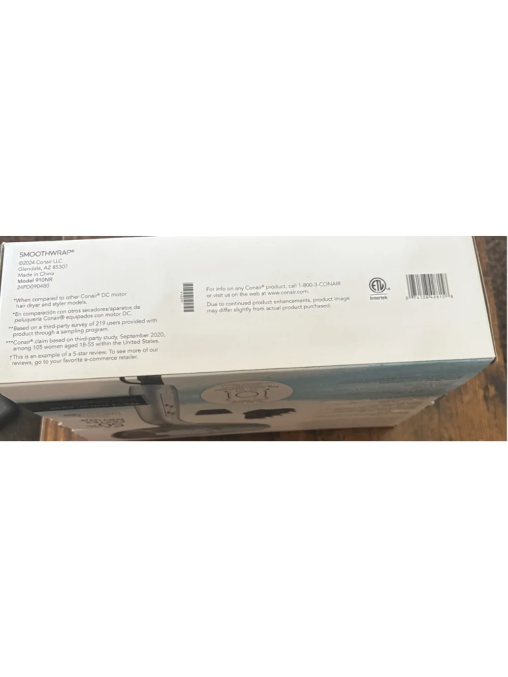InfinitiPRO by Conair SmoothWrap Advanced Plasma Hair Dryer w/Attachments - Mint